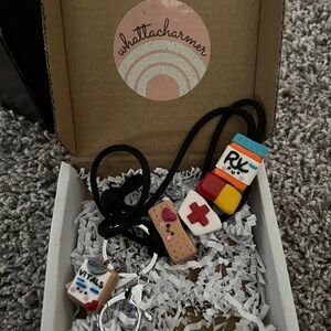 Colorful Medical-Themed Lanyard